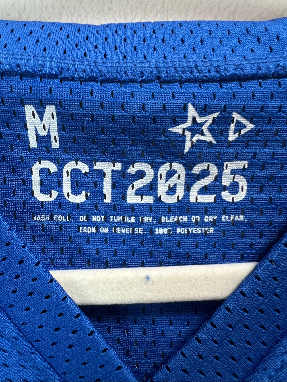 Beyoncé Cowboy Carter Blue Jersey Size M Royal Blue - Picture 4 of 7